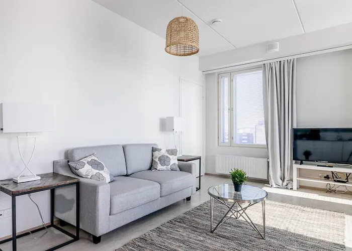 شقة Apartment, Sleepwell, Tikkurila With Private Sauna, 70m2 1-7 Pers *